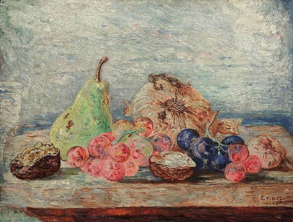 Джеймс Энсор/James Ensor Belgian, 13 апреля 1860–1949) - выдающийся художник-символист, яркий представитель авангардного искусства XX века. У себя на родине он возведен в ранг национального
