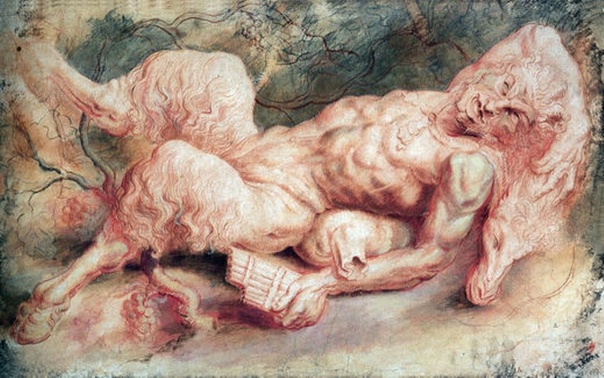 Питер Пауль Рубенс, Лежащий Пан/Pan Reclining Ок.1610 г. Национальная галерея искусств, ВашингтонPeter Paul Rubens (1577-1640) – фламандский художник и дипломат, один из основоположников и