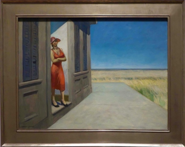 Э́двард Хоппер англ. Edward Hopper; 22 июля 1882, Найак., штат Нью-Йорк — 15 мая 1967, Нью-Йорк) — американский живописец и гравёр, представитель американской жанровой живописи. Наиболее