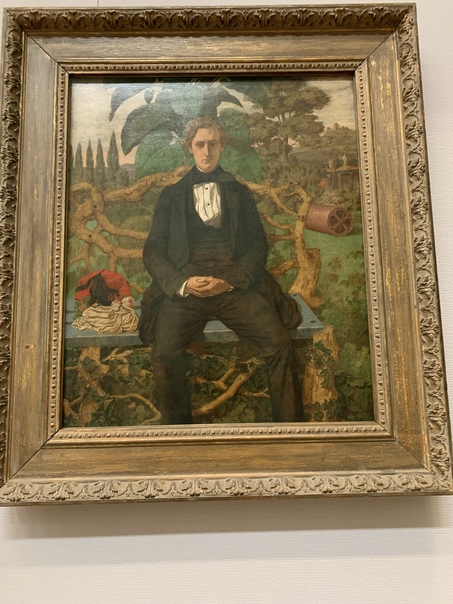 Шедевры галереи Тейт Британия в деталях Ричард Дадд, «Портрет молодого мужчины» (1853)