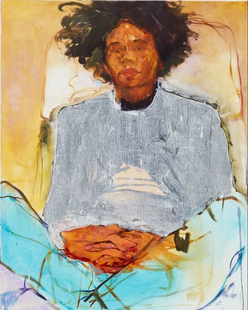 Jennifer Packer (born 1984, American) «Я рисую не фигуры, не тела, а людей», — говорит Дженнифер Пакер о своих портретах. Субъекты Пакера - друзья и члены семьи, изображенные в непринужденных,