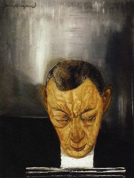 Юрий Павлович Анненков ( 23 июля 1889 — 1974 ). Борис Дмитриевич Григорьев ( 23 июля 1886 — 1939 ).Портрет