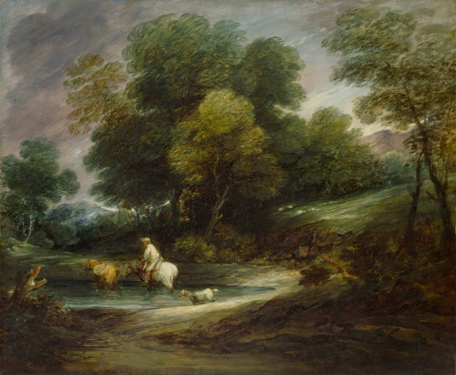 Томас Гейнсборо англ. Thomas Gainsborough; 14 мая 1727 - 1788) — английский живописец и гравёр. В работе Гейнсборо использовал необычные вещи, а обычные превращал в необычные. Чтобы добиться