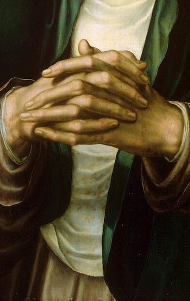 «Скорбящая Богоматерь», Луис де Моралес 1570-е. Дерево, масло. Размер: 83 × 58 см. Государственный Эрмитаж, Санкт-Петербург Картина, представляющая собой изображение плачущей Марии, матери