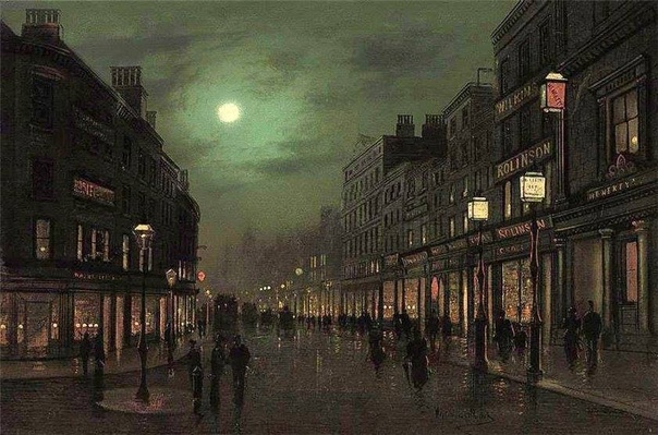 Мистические пейзажи Уилфреда Дженкинса Картины малоизвестного британского живописца викторианской эпохи Wilfred Bosworth Jenkins (1857-1936) часто сравнивают с работами Аткинсона Гримшоу. Оба