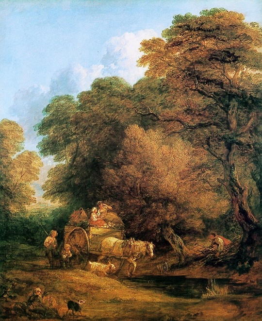 Томас Гейнсборо англ. Thomas Gainsborough; 14 мая 1727 - 1788) — английский живописец и гравёр. В работе Гейнсборо использовал необычные вещи, а обычные превращал в необычные. Чтобы добиться
