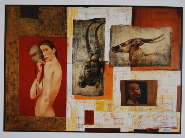 Олег Дзюбенко (1964, Латвия) Родился в Москве. В 1991 году окончил Академию художеств Латвии.