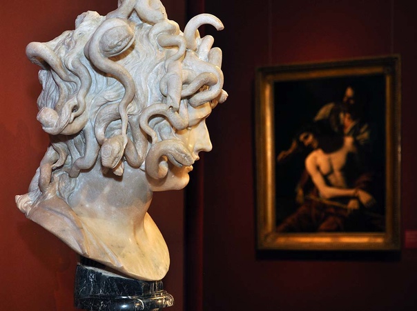 «Голова Медузы Горгоны» Джованни Джан) Лоренцо БерниниОк 1638-1648. Капитолийский музей, Рим Один из шедевров искусства барокко, который по своей жизненной наполненности и эстетическим принципам