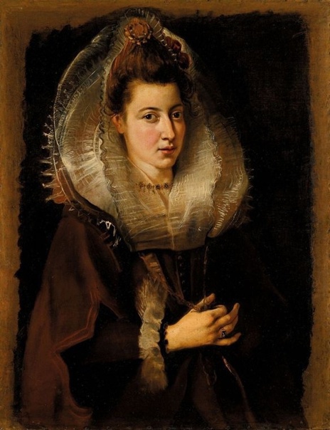 Питер Пауль Рубенс (нидерл. Pieter Paul Rubens; 1577 — 1640) Portrait of a young woman, half-length, holding a chain(Портрет молодой женщины с цепочкой в руках) oil on canvas; 85.5 x 66 cm.©