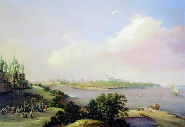 Никанор Григорьевич Чернецов 1804, Лух — 1879, Санкт-Петербург) - художник, живописец пейзажей и перспективных видов. Сын иконописца. С 1823 года в качестве вольноприходящего ученика занимался в