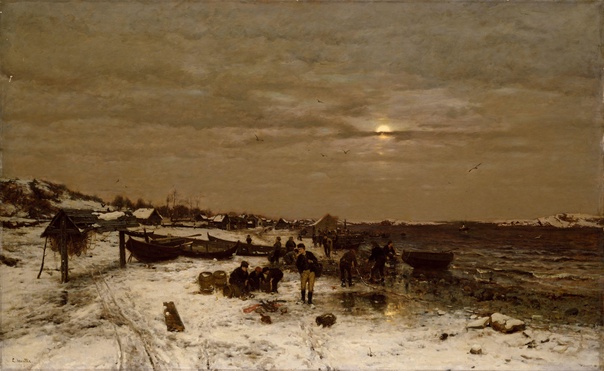 Людвиг Мунте (Ludvig Munthe, 1841-1896) – норвежский живописец. Посетив Париж в 1878 и 1880 годах, он жил там до самой смерти и вскоре завоевал международную известность своими элегическими