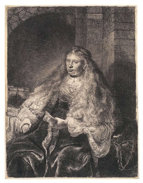 Рембрандт ван Рейн / Rembrandt van Rijn (15 июля 1606 - 1669). Гениальный живописец и гравер-офортист Рембрандт был в то же время одним из величайших в истории мастеров рисунка. Рембрандт