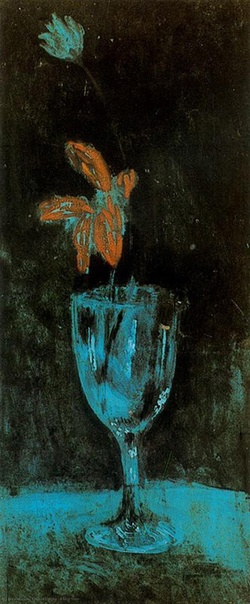 Пабло Пикассо (Pablo Picasso, 1881-1973, Испания) В 1900 году Пикассо было всего 19 лет, когда он приехал в Париж. Живя в тяжелых условиях, он узнал страдания и скорбь. В результате этого