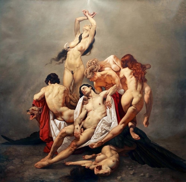 Современная классика Роберто Ферри Картины Roberto Ferri — это удивительный феномен полный символов и образов античной мифологии. Современный художник черпает вдохновение в культуре барроко, но