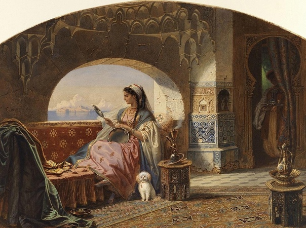 Карл Фридрих Генрих Вернер (1808 - 1894) Выдающийся германский художник-ориенталист, работы которого считаются одной из вершин европейской интерпретации памятников искусства стран