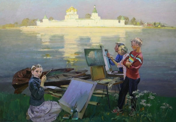 Владимир Кутилин (1931-2021) Советский живописец, график, Член Союза художников СССР (1962)