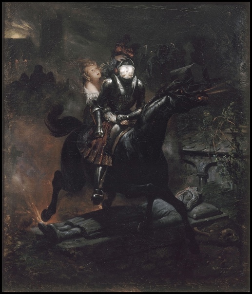 Готическая баллада о Леноре в живописи «Ленора» (Lenore) — баллада Готфрида Бюргера (1773) прославилась как образец романтического стихотворного произведения, породив множество подражаний и