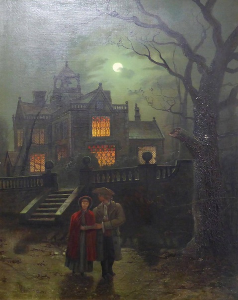 Мистические пейзажи Уилфреда Дженкинса Картины малоизвестного британского живописца викторианской эпохи Wilfred Bosworth Jenkins (1857-1936) часто сравнивают с работами Аткинсона Гримшоу. Оба