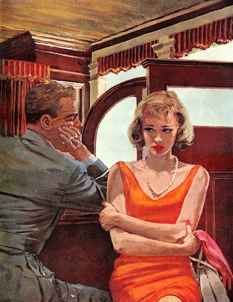 Америка 1950-х в иллюстрациях Остина Бриггса Американский художник ХХ века Austin Briggs (1908 – 1973) работал в рекламе, иллюстрировавал книги и журналы, а также принимал участие в создании