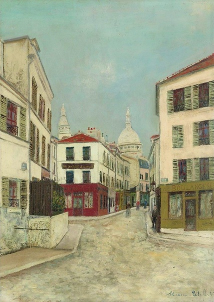 Морис Утрилло (Maurice Utrillo, 1883 - 1955) — французский живописец, мастер городского пейзажа.