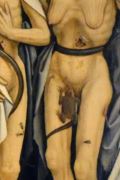 «Мертвые любовники». Неизвестный художник из Швабии Около 1450 года Дерево, темпера. 62,5х40 см. музей Страсбургского собораLes amants trépassés считается самой страшной картиной Ренессанса. Имя