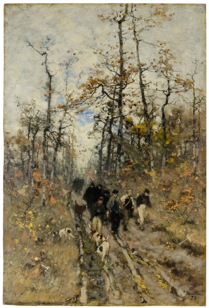 Людвиг Мунте (Ludvig Munthe, 1841-1896) – норвежский живописец. Посетив Париж в 1878 и 1880 годах, он жил там до самой смерти и вскоре завоевал международную известность своими элегическими