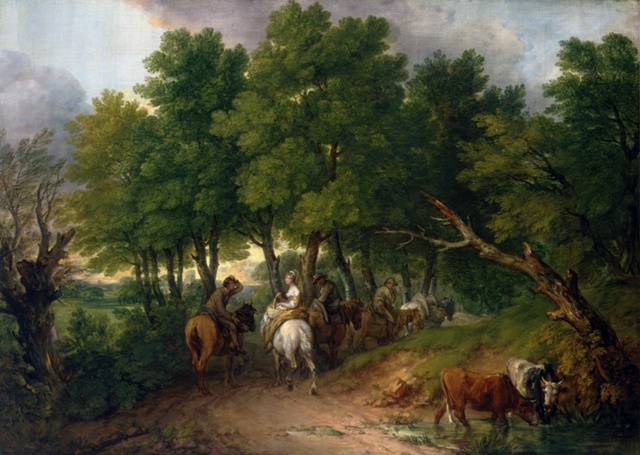 Томас Гейнсборо англ. Thomas Gainsborough; 14 мая 1727 - 1788) — английский живописец и гравёр. В работе Гейнсборо использовал необычные вещи, а обычные превращал в необычные. Чтобы добиться