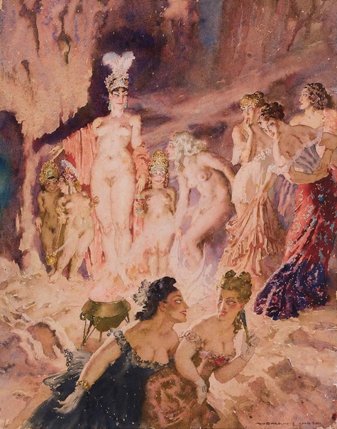 Скандальная эстетика Нормана Линдсея Австралийский художник Norman Lindsay (1879-1969) имел неоднозначную репутацию в течение всей жизни Его эстетику не все считали приличной, ведь откровенные