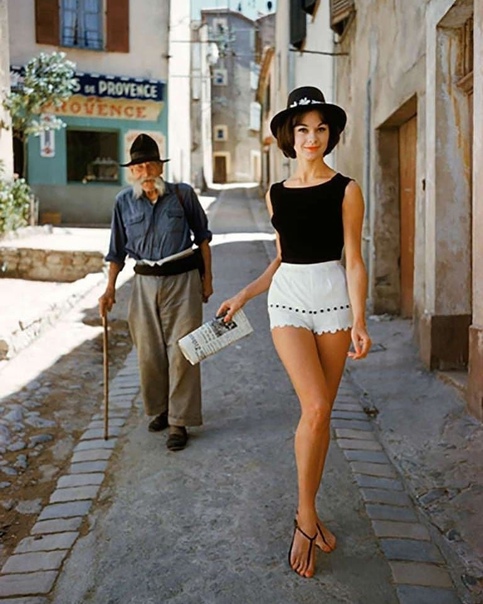 Марк Шоу — знаменитый фотограф моды 1950-60х г. Сен-Тропе 1960-е