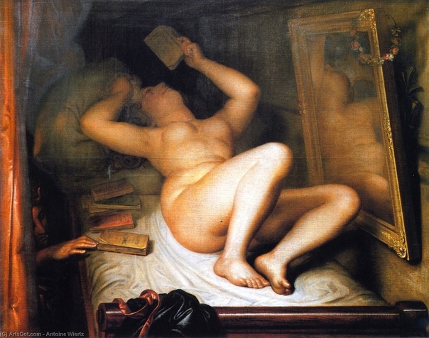 Антуан-Жозеф Вирц Бельгийский художник и скульптор эпохи романтизма, так и не сумевший продать ни одной из своих «фундаментальных» картин и существовавший только портретными заказам.Четырнадцати