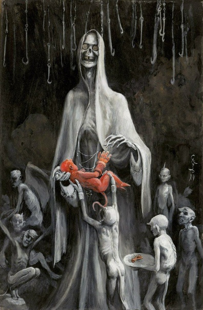 Демонический мир Сантьяго Карузо (р. 1982) Аргентинский художник и иллюстратор профессионально занимается изобразительным искусством с 2001 года. До этого рисовал только для души, но тематика