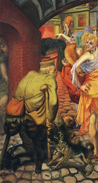 Вильгейм Генрих Отто Дикс / Wilhelm Heinrich Otto Dix 02.12.1891, Гера, Тюрингия, Германская империя — 25.07.1969, Зинген, Баден, ФРГ) - немецкий живописец и график. Испытал влияние