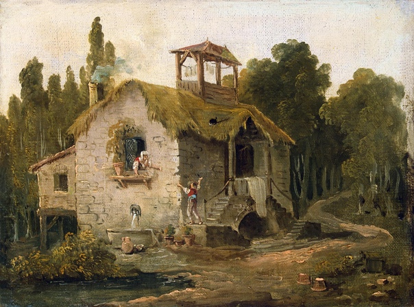 Шедевры Юбера Робера в Эрмитаже Hubert Robert (1733-1808) — французский пейзажист, получивший европейскую известность габаритными холстами с романтизированными изображениями античных руин в