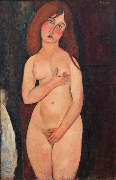Амедео Модильяни (итал. Amedeo Clemente Modigliani; 1884—1920). Венера, 1917. Холст, масло, 99.4 × 64.1 см.