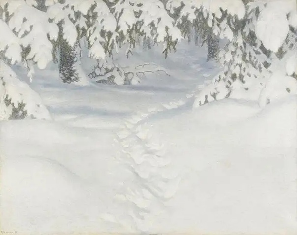 Чудеса зимней природы на картинах Густава Фьюэстада Шведский художник Gustaf Fjaestad (1868-1948) прославился благодаря своим непревзойденным снежным пейзажам, которые принесли автору широкую