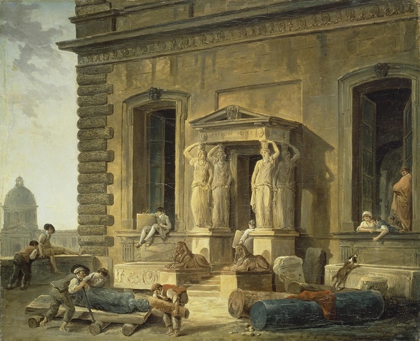Шедевры Юбера Робера в Эрмитаже Hubert Robert (1733-1808) — французский пейзажист, получивший европейскую известность габаритными холстами с романтизированными изображениями античных руин в