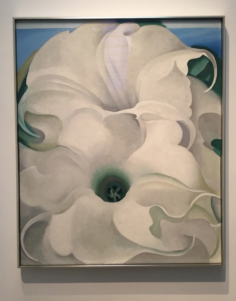 Джорджия ОКифф Georgia Totto OKeeffe; 15 ноября 1887 - 1986)— американская художница. Родители работали на молочной ферме. Дед художницы по материнской линии был эмигрантом из Венгрии. О’Киф