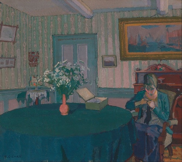 Гарольд Джон Уайльд Гилман, англ. Harold Gilman; 11 февраля 1876, Роуд, Сомерсет — 12 февраля 1919, Лондон) — английский художник-постимпрессионист. Гарольд Гилман изучал живопись в Школе
