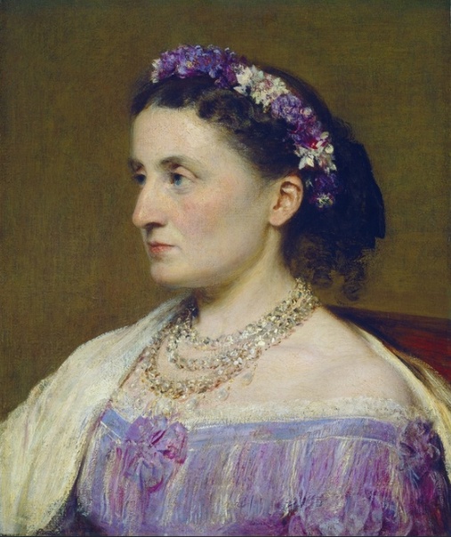 Анри Фантен-Латур (Henri Fantin-Latour, 1836 — 1904) Duchess de Fitz-James, 1867 Oil on canvas 50.3 × 42.2 cm
