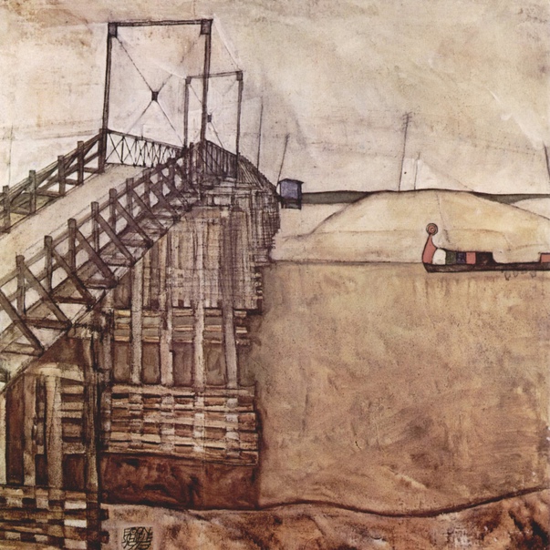 Городские виды Эгона Шиле Австрийский художник Эгон Шиле известен в первую очередь многочисленными автопортретами и скандальными картинами с обнаженными, изломанными в нервных позах