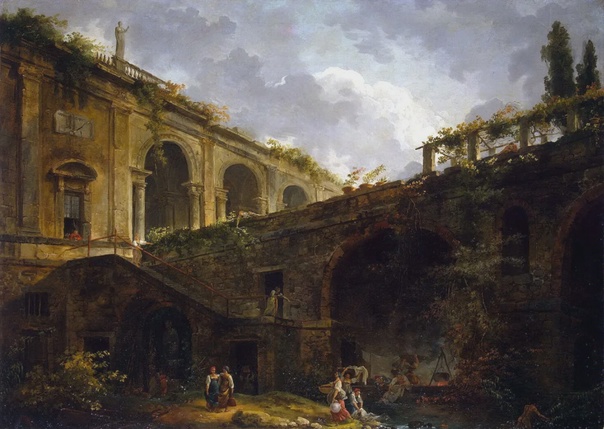 Знаменитые «руинисты»: Юбер Робер Французский живописец эпохи неоклассицизма Hubert Robert (1733-1808) получил прозвание «Робер из Руин» (Robert des Ruines). Он прославился картинами с