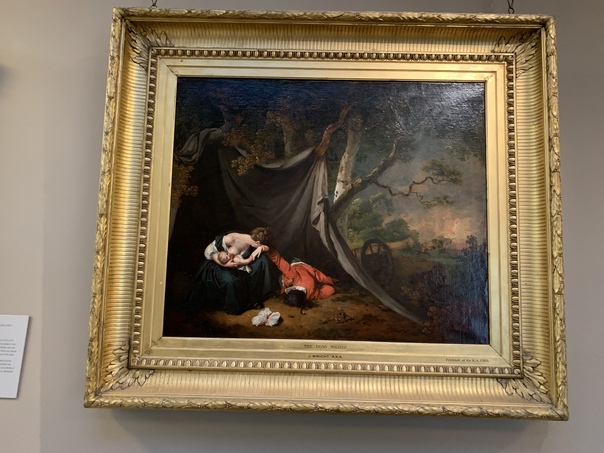 Шедевры Holburne Museum Музей искусств Холбурн, Бат, Великобритания) в деталях Джозеф Райт из Дерби, «Мертвый солдат», ок.
