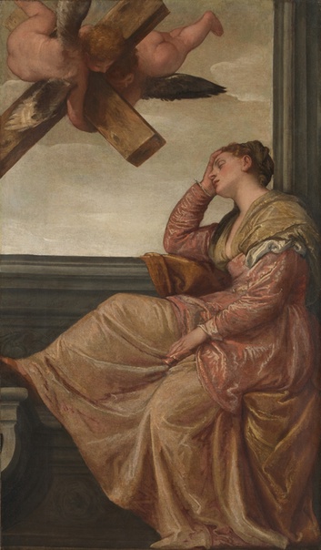 Título completo: El sueño de Santa Elena Artista: Paolo Veronese Fechas de artistas: 1528 - 1588 Fecha de realización: alrededor de 1570 Medio y soporte: Óleo sobre lienzo Dimensiones: 197,5 ×