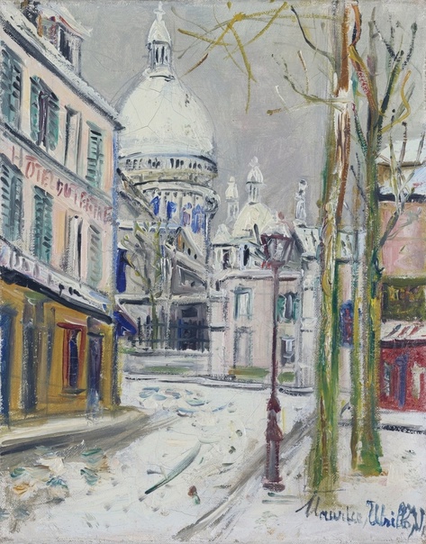 Морис Утрилло (Maurice Utrillo, 25 декабря 1883-1955) — французский живописец, мастер городского пейзажа. Главной и единственной темой творчества был Париж. - В идеальной форме нет совершенства,