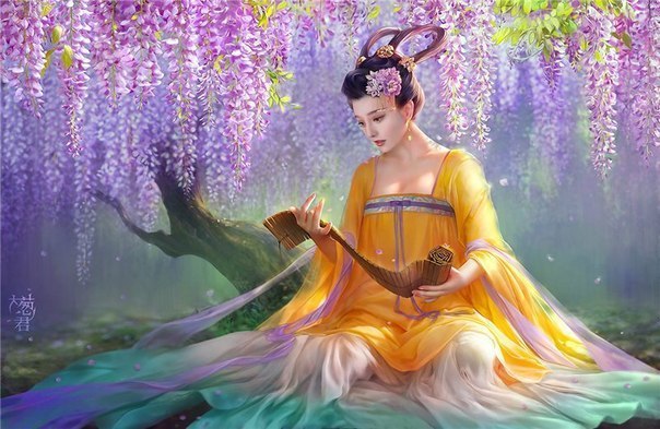 Сакральная женственность в картинах китайского художника xzfshao